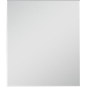 Mid.you Wandspiegel, Anthrazit, Glas, rechteckig, 60x70x2 cm, senkrecht montierbar, Wohnspiegel, Wandspiegel