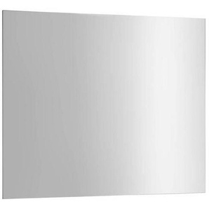 Mid.you Wandspiegel, Grau, Glas, Holzwerkstoff, rechteckig, 100x86x2 cm, Spiegel, Wandspiegel