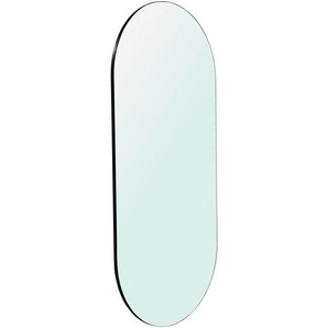 Mid.you Wandspiegel, Klar, Glas, Holzwerkstoff, oval, 70x150x1.6 cm, Spiegel, Wandspiegel