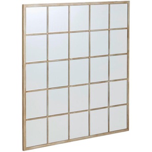 Mid.you Wandspiegel, Klar, Glas, Holzwerkstoff, quadratisch, 100x100x1.5 cm, Spiegel, Wandspiegel