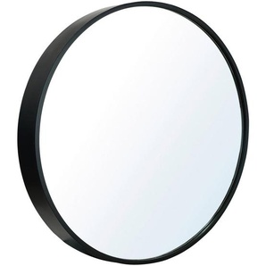 Mid.you Wandspiegel, Klar, Glas, Holzwerkstoff, rund, 80x80x9 cm, Spiegel, Wandspiegel