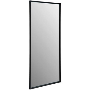 Mid.you Wandspiegel, Schwarz, Metall, Holzwerkstoff, rechteckig, 70x160x2.5 cm, Spiegel, Wandspiegel