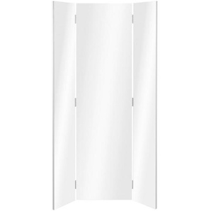 Mid.you Wandspiegel, Weiß, Glas, Holzwerkstoff, rechteckig, 45-90x160x2-4 cm, Spiegel, Wandspiegel