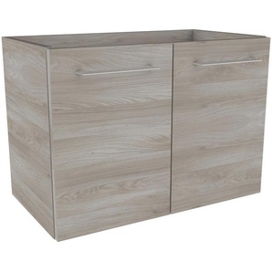 Mid.you Waschtischunterschrank , Esche , Metall , 59x42x33 cm , Badezimmer, Badezimmerschränke, Waschtischkombinationen