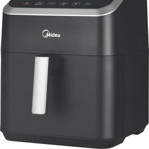 MIDEA Heißluftfritteuse MAD55000ADK, 5 L, 1600 W, schwarz