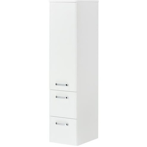Midischrank  Bodensee ¦ weiß ¦ Maße (cm): B: 30 H: 130 T: 39.0