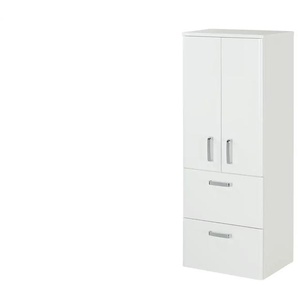 Midischrank  Bodensee ¦ weiß ¦ Maße (cm): B: 50 H: 130 T: 39.0