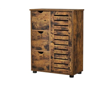 Midischrank - braun - Materialmix - 60 cm - 80 cm | Möbel Kraft