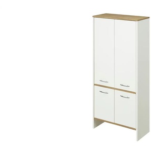 Midischrank breit Sina | weiß | 62 cm | 136 cm | cm 28,0 |