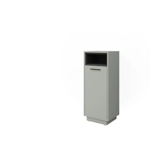 Midischrank - grau - Materialmix - 38 cm - 93 cm | Möbel Kraft