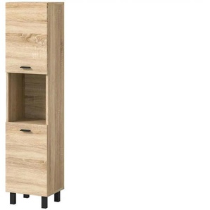 Midischrank  Bostalsee ¦ holzfarben ¦ Maße (cm): B: 30 H: 125