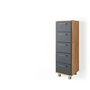 Midischrank   ¦ holzfarben ¦ Maße (cm): B: 30 H: 95