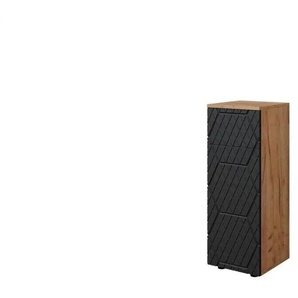 Midischrank - holzfarben - Materialmix - 30 cm - 81 cm | Möbel Kraft