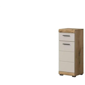Midischrank - holzfarben - Materialmix - 37 cm - 88 cm | Möbel Kraft
