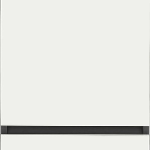 Midischrank HOME AFFAIRE Wisla Schränke Gr. B/H/T: 38 cm x 130 cm x 35 cm, 2 St., grau (anthrazit, weiß) Badmöbelserien Höhe 130 cm, mit Türen & Schubkasten