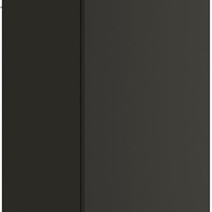 Midischrank MARLIN 3500maxus Schränke Gr. B/H/T: 40 cm x 148,8 cm x 35 cm, linksanschlag, 2 St., schwarz (schwarz supermatt) Bad-Midischränke