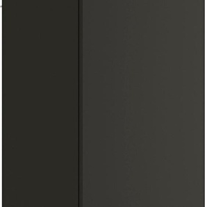 Midischrank MARLIN 3500maxus Schränke Gr. B/H/T: 40 cm x 148,8 cm x 35 cm, rechtsanschlag, 2 St., schwarz (schwarz supermatt) Bad-Midischränke