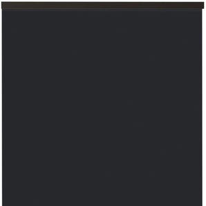 Midischrank MARLIN 3510clarus Schränke Gr. B/H/T: 40 cm x 149 cm x 35 cm, Türanschlag links, 2 St., schwarz (schwarz supermatt) Bad-Midischränke 40 cm breit, Soft-Close-Funktion, vormontierter Badschrank, Badmöbel