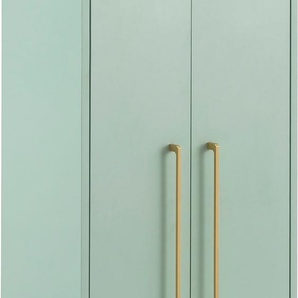Midischrank SCHILDMEYER Sarah Schränke Gr. B/H/T: 46,2 cm x 154,7 cm x 30,1 cm, 2 St., grün (mintfarben) Badmöbelserien Badmöbel, Breite 46,2 cm