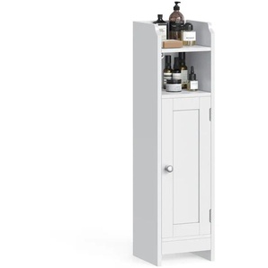 Midischrank   ¦ weiß ¦ Maße (cm): B: 18 H: 80