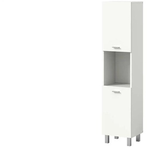 Midischrank  Bostalsee ¦ weiß ¦ Maße (cm): B: 30 H: 125