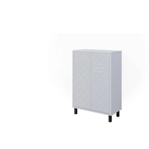 Midischrank   ¦ weiß ¦ Maße (cm): B: 56,2 H: 83,2