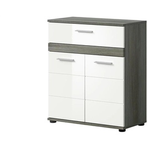 Midischrank  Blankensee ¦ weiß ¦ Maße (cm): B: 71 H: 79
