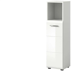Midischrank - weiß - Materialmix - 30 cm - 110 cm | Möbel Kraft