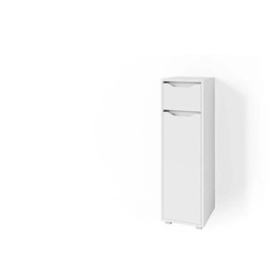 Midischrank - weiß - Materialmix - 30 cm - 97,5 cm | Möbel Kraft