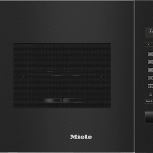 MIELE Einbau-Mikrowelle M 2224 SC Mikrowellen_Minibacköfen_Kleinküchen schwarz (obsidianschwarz) Einbaumikrowellen