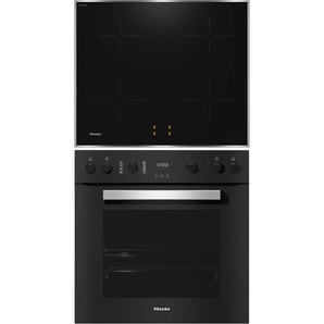 Miele Herdset H 2459 I Obsidianschwarz + KM 7061 FR