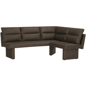 Eckbank  Pina ¦ braun ¦ Maße (cm): B: 210 H: 90 T: 160.0