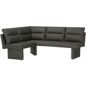 Eckbank  Pina ¦ grau ¦ Maße (cm): B: 210 H: 90 T: 160.0