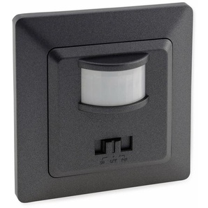 MILOS Bewegungsmelder 23044, 400 W, 250V~, 160°, LED geeignet, anthrazit