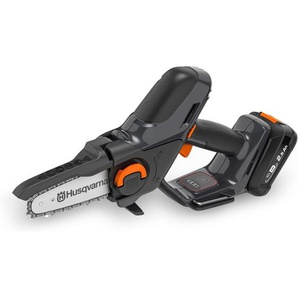 Husqvarna - Mini Akku Kettensäge Aspire P5-P4A, Hochleistungs Astsäge für Äste bis 75 mm (inkl. Akku & Ladegerät)