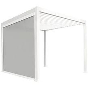 Mirador Sonnenrollo für 3,6m Pergola - Sichtschutz und Windschutz Rollo, weiß, für Classic und Deluxe - Sorara / Green Spirit