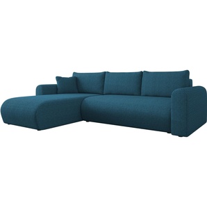 MIRJAN24 Ecksofa Eliwo Cord, Polsterecke, L-Form Sofa, Polstergarnitur, Eckcouch vom Hersteller (Farbe: Poso 05) 063-01-04455