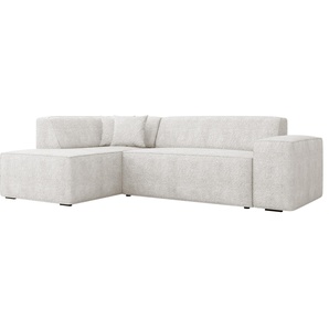 MIRJAN24 Ecksofa Lordin, Polsterecke, L-Form Sofa, Polstergarnitur, Eckcouch vom Hersteller (Coral 70, Seite: Links)