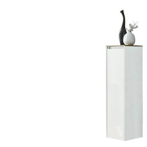 Mittelschrank - weiß - Materialmix - 32,2 cm - 116 cm - cm 32,5 | Möbel Kraft