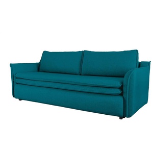 Miuform Einzelsofa mit Schlaffunktion Charming Charlie - türkis/petrol - Materialmix - 225 cm - 85 cm | Möbel Kraft