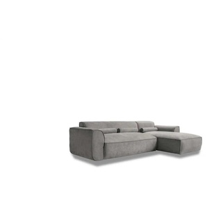 Miuform Ecksofa  Flex Felix ¦ grau ¦ Maße (cm): B: 264 H: 70
