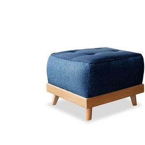 Miuform Fußhocker  Dazzling Daisy ¦ blau ¦ Maße (cm): B: 56 H: 42