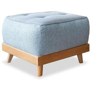 Miuform Fußhocker  Dazzling Daisy ¦ blau ¦ Maße (cm): B: 56 H: 42