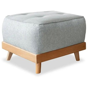 Miuform Fußhocker  Dazzling Daisy ¦ grau ¦ Maße (cm): B: 56 H: 42