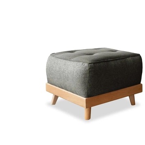 Miuform Fußhocker Dazzling Daisy ¦ schwarz ¦ Maße (cm): B: 56 H: 42