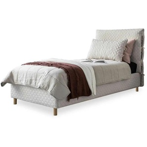 Miuform Polsterbett gemustert Sleepy Luna ¦ beige ¦ Maße (cm): B: 96 H: 112