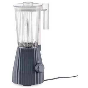 Mixer Plissé plastikmaterial grau / 1,5 Liter - 700 W / 5 Geschwindigkeiten - Alessi - Grau