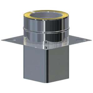 MK DW PREMIUM Kaminfuß ofen mit anderem Einschub rund oder eckig DN500