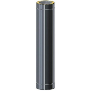 MK DW Premium Längenelement L=1000mm DN400 für Edelstahlschornstein System MKKD mit Dichtung