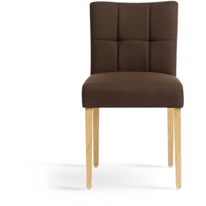 Mobitec Carré Stuhl ohne Armlehne Eiche matt lackiert